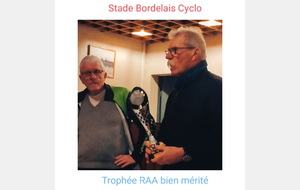 Trophée M.Morcelet RAA 2025